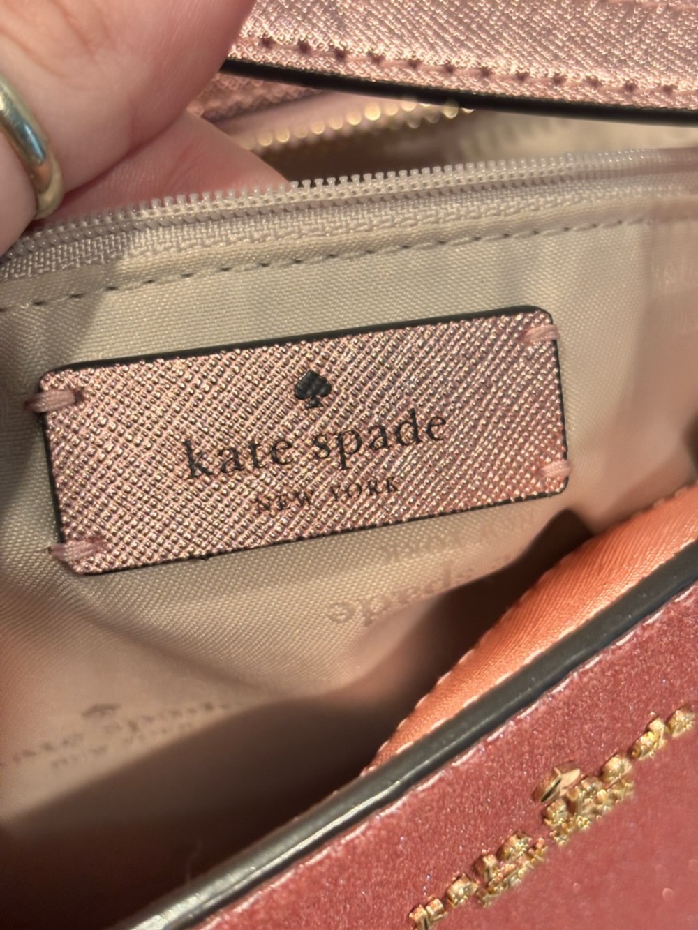 Kate Spade New York Glimmer Large Top Zip Tote - Picture 12 of 16